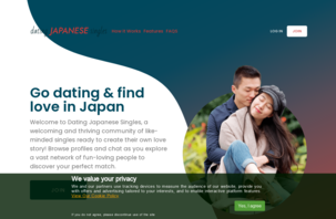 Dating Japanese Singles Homepage Image